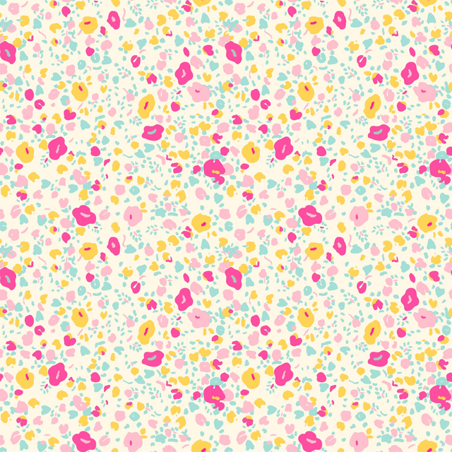 Mliha - Flashi rose & blanc